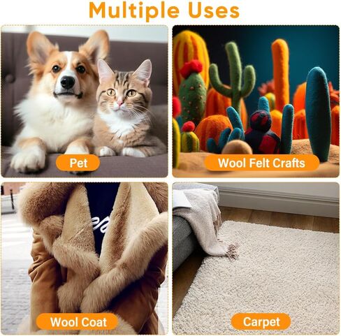Wool Carders Needle Felting Brush, Hand Carders for Wool, Craft Wool Needle Felting Tools with Solid Wood Handle, Slicker Brush for Dogs, Spinning and Weaving, for Craft Felt Project (2Pcs) in Saudi Arabia