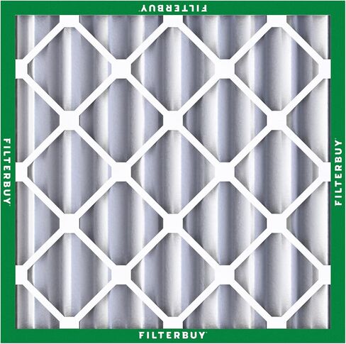 Filterbuy 20x23x1 Air Filter MERV 8 Dust Defense (3-Pack), Pleated HVAC AC Furnace Air Filters Replacement (Actual Size: 19.50 x 22.50 x 0.75 Inches) in Saudi Arabia