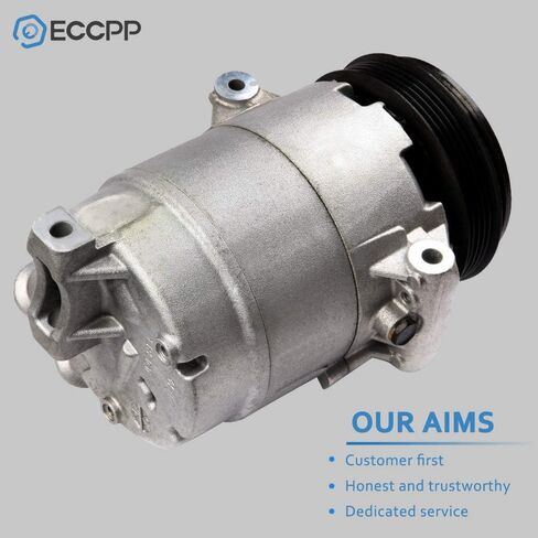 ECCPP تكييف وضاغط للهواء 2008-2012 مناسب لـ Ch-evrolet لـ Malibu 2.4L 2008-2010 لـ Ch-evrolet Cobalt 2.0L AC ضاغط مع قابض in Saudi Arabia