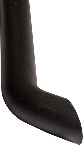 Exhaust Pipe Compatible With UNIVERSAL 3-1/2" x 96", Curved Black in Saudi Arabia