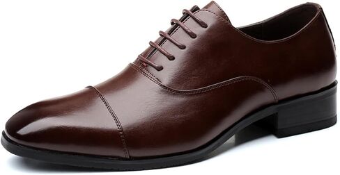 Dress Shoes for Men Men's Casual Leather Shoes Stylish and Comfortable Footwear for Everyday Wear in Saudi Arabia