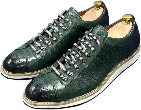Dress Shoes for Men Men's Real Leather Casual Flat Shoes Comfortable Stylish Everyday Footwear in Kuwait