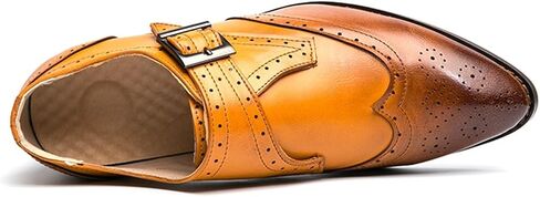 Dress Shoes for Men Men's Casual Leather Shoes Comfortable Flat Heel Footwear for Everyday Wear in Saudi Arabia