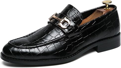 Dress Shoes for Men Men's Casual Leather Shoes Comfortable Flat Heels for Everyday Wear in Saudi Arabia