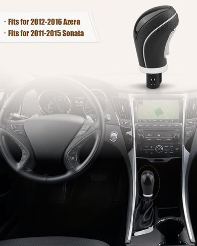 Auto Gear Shift Lever Knob Kit Fit for Hyundai Azera 2012 2013 2014 2015 2015 Fit for Sonata 2011 2012 2013 2014 ، replic in Saudi Arabia