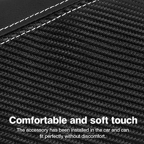 Autorder Center Console Cover for 2021 2022 2023 2024 2025 Ford F150 Accessories Armrest Cushion Cover Nappa Leather Middle Console Covers F150 Console Cushion Pad Anti-Scratch in Saudi Arabia