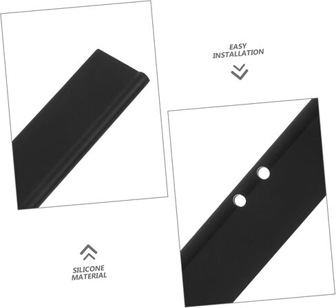 2pieces Silicone Wiper Rubber Strips Replacement for Automotive Manual Windshield Wipers in Kuwait