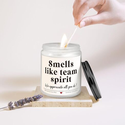 Coworker Leaving Gifts for Women, Farewell Gifts for Coworkers, Emotional Support Dumpster Fire Lavender Candle, Goodbye Gift for Coworkers, Thank You or Retirement Gift for Woman Friend Staff Man in Saudi Arabia
