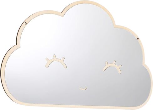 ERINGOGO Crylic Mirror Ornament Cloud Nursery Decor Boys and Girls Acrylic Mirror Living Room Dec in Saudi Arabia
