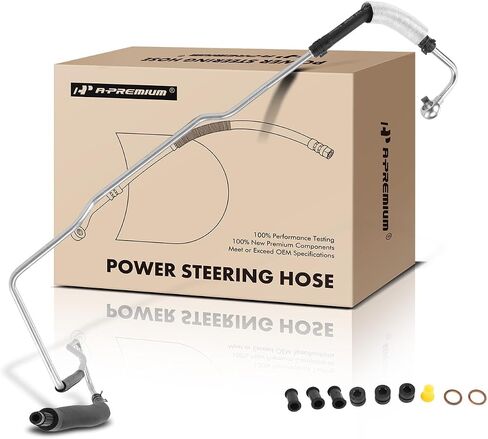 A-Premium Power Steering Hose Pressure & Return Hose Line Assembly Compatible with Lexus GS400 1998-2000, GS430 2001-2005, SC430 2002-2010, 4.0L 4.3L, Pump To Gear, Replace# 4441030410 in Saudi Arabia