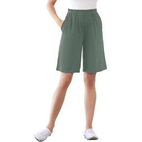 Woman Within Plus Size 7-Day Knit Short in Saudi Arabia