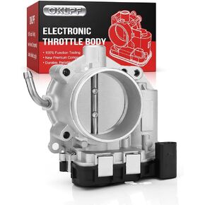 OKLPF Electronic Throttle Body Compatible with Volkswagen Beetle 07-19，Golf 10-14,Jetta 07-18,Passat 12-18,Rabbit 07-09,Bora 07-10 L5 2.5L REPLACE# 1540220 07K133062A in Saudi Arabia