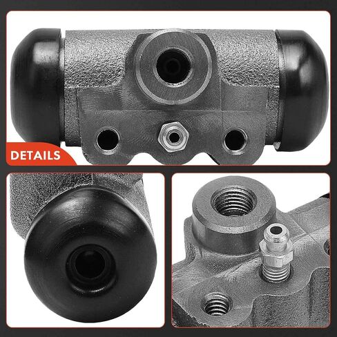 A-Premium Rear Drum Brake Wheel Cylinder Compatible with Select Checker, International, Packard and Studebaker Models - A9, A9L, Aerobus, Marathon, Superba, Taxicab, Scout, Hawk, Packard, 2-PC Set in Saudi Arabia