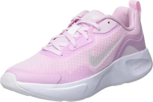 Nike Big Girls Wearallday 'Pink Foam' CJ3816-601 (Pink Foam White, us_Footwear_Size_System, Big_Kid, Numeric, Medium, Numeric_6_Point_5) in Saudi Arabia