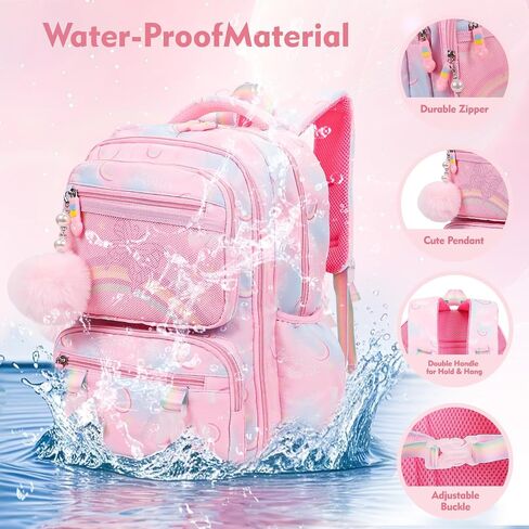 Aesthetic Kawaii Rainbow Backpack in Saudi Arabia