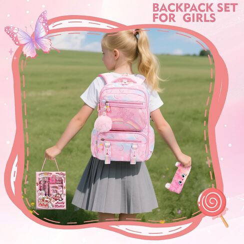 Aesthetic Kawaii Rainbow Backpack in Saudi Arabia