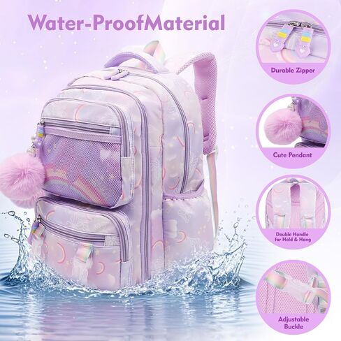 Aesthetic Kawaii Rainbow Backpack in Saudi Arabia