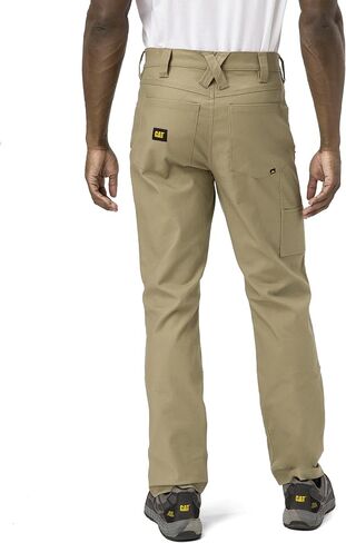 Cat Workwear Men Caterpillar Double Front Stretch Canvas Pant Straight Fit in Saudi Arabia