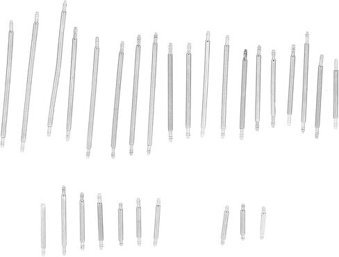 Watch Band Pins Pins Kit ، Watchband Pins Sturdy Spring Bar Watch Watch Stafless Steel Repair Repair (60pcs) in Saudi Arabia