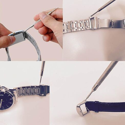 22mm Spring Bar Pins Stainless Steel Watch Pins for Attaching Watch Band to Watches or Buckle 6pcs Diameter 1.5mm (22mm) in Kuwait