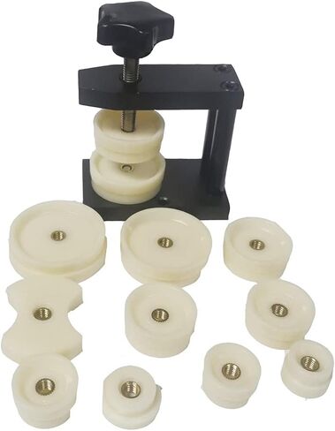 Watch Repair Tool, Watch Crystal Front Back Case Cover Press Presser Closer&12 Dies Kit in Kuwait