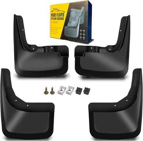 Mud Flaps Compatible with Toyota Sienna 2021 2022 2023, Dedicated Mudguard for Four Seasons Universal Protection, Front and Rear in Saudi Arabia