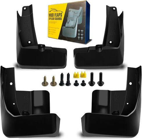 Mud Flaps Compatible with Toyota Sienna 2021 2022 2023, Dedicated Mudguard for Four Seasons Universal Protection, Front and Rear in Saudi Arabia