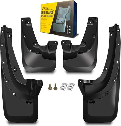 Mud Flaps Compatible with Toyota Sienna 2021 2022 2023, Dedicated Mudguard for Four Seasons Universal Protection, Front and Rear in Saudi Arabia