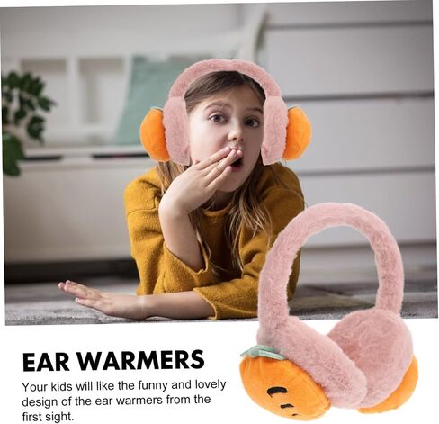 Lifkome Cartoon Plush Ear Muffs للفتيان الشتوية والفتيات حماية حماية مريحة ورائعة الأذن in Saudi Arabia