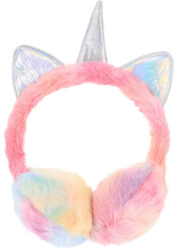 LIFKOME Unicorn Earmuffs Lovely Ear Cover Comfortable Winter Earmuff Winter Supply Girl Ear Protector Children in Saudi Arabia