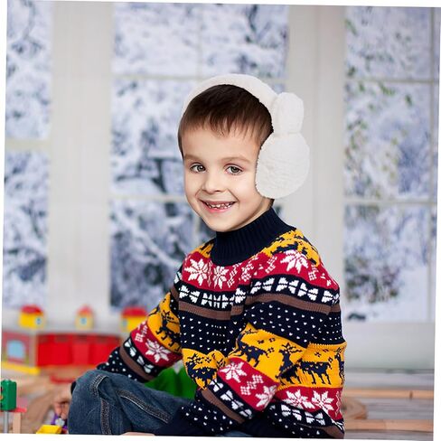 SAFIGLE Ear Muffs for Boys and Girls Plush Earmuffs Cute Bunny Ears Accessories for Outdoor Activities and Convenient for Boys and Girls in Saudi Arabia