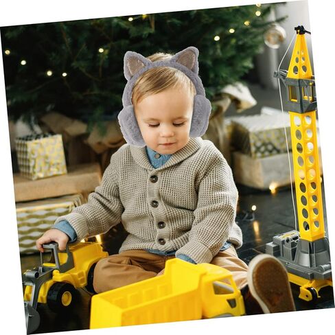 Lifekome Girls Cat Earmuffs Soft Plush Winter Earmuff Outdoor Warmth School Snowball Fun in Saudi Arabia