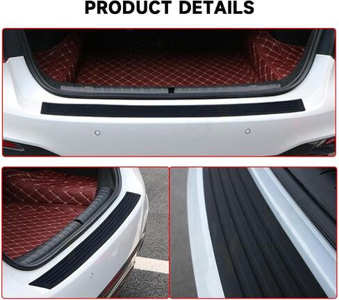 Exterior Rear Bumper Protector Compatible with Camry 2021 2020 2019 2018 2017 2016 2015 2014 2013, for Toyota Camry Rear Bumper Guard (Black) in Kuwait