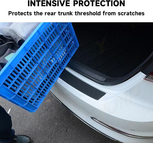 Exterior Rear Bumper Protector Compatible with Camry 2021 2020 2019 2018 2017 2016 2015 2014 2013, for Toyota Camry Rear Bumper Guard (Black) in Kuwait