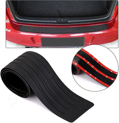 Exterior Rear Bumper Protector Compatible with Camry 2021 2020 2019 2018 2017 2016 2015 2014 2013, for Toyota Camry Rear Bumper Guard (Black) in Kuwait