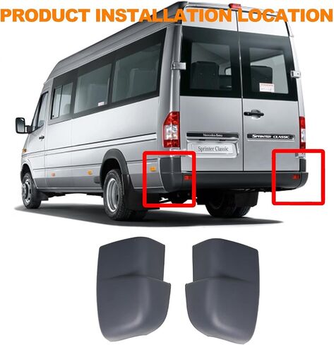 Rear Left Right Bumper Guard Protecter Corner Cap for Mercedes Sprinter 901 902 903 904 1995-2006 OE 9018800371 9018800471 A9018800371 A9018800471 in Saudi Arabia