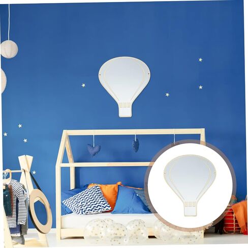 Eringogo Acrylic Rabbit Mirror Decor Decor 12 لطيفًا مرآة زخرفية معلقة للأطفال in Saudi Arabia