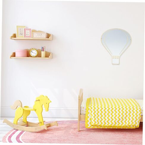 Eringogo Acrylic Rabbit Mirror Decor Decor 12 لطيفًا مرآة زخرفية معلقة للأطفال in Saudi Arabia