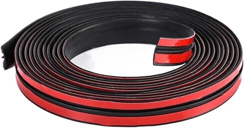 Car Front Windscreen Sunroof Sticker Rubber Seal Strip Roof Leakage Seal Soundproofing Edge Protector Accessories(14MM X 2M) in Saudi Arabia