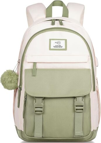MOMUVO School Backpacks for Teen Girls Women,15.6 Inch Laptop School Book Bag Cute College Backpack Bookbag for Students in Kuwait