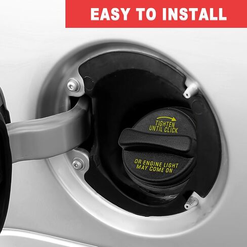 FC975 CAP FULE FILLER CAP متوافق مع Ford Troube ، F-150 ، F250 ، F250 F350 Super Duty ، E-series ، Expedition ، Windstar ، Lincoln Blackwood ، Navigator Push Lock Cap Cap type in Saudi Arabia