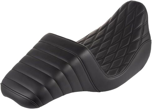 Advanblack Harley Touring Professional Monkey Extended Reach Tall Boy Seat - Fit for 2009-2023 Harley Touring (Pro-Monkey Seat) (Black Stitching) in Saudi Arabia
