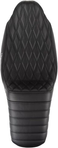 Advanblack Harley Touring Professional Monkey Extended Reach Tall Boy Seat - Fit for 2009-2023 Harley Touring (Pro-Monkey Seat) (Black Stitching) in Saudi Arabia