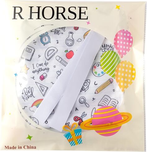 R HORSE Classroom Door Window Curtains - 2Pcs Back to School Door Covers for Class with Hook and Loop, Darkening Blackout Roller Shades Window Covering for Classroom School Office Nursery Decor in Saudi Arabia