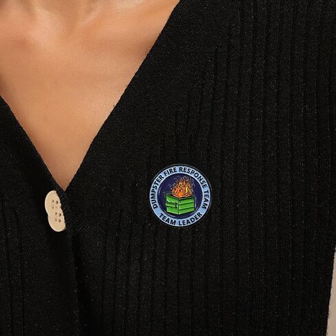 1pcs/5pcs/10pcs Dumpster Fire Response Dins for Office Vriarious Badge Higds for Attlic in Kuwait