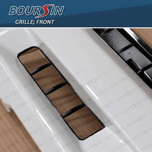 Radiator Grille White Grill For ISUZU NPR NPR-HD NQR NRR 4HK1 5.2L 6.0L 6.6L 2015-2025 in Saudi Arabia