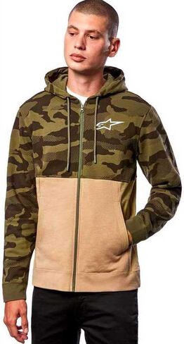Alpinestars 1213-51050-6923-XL: Camo Block Hoodie Military/Sand XL in Saudi Arabia