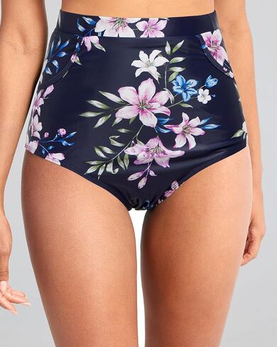 Tempt Me Women's High Waisted Bikini Bottom - Full Coverage Swimsuit Tummy Control Bathing Suit Swim Bottom with Pockets 2025 in Saudi Arabia