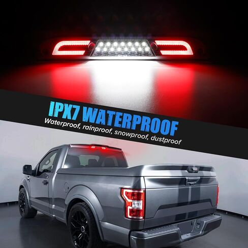 Smoke Lens LED 3rd Brake Light Compatible with F150 2015-2024 F250 F350 F450 F550 2017-2024 for Maverick 2021-2025 for Ranger 2019-2024 Third Brake Cargo Light in Kuwait
