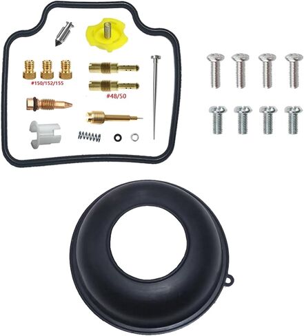 XR650 XR650L Carburetor Repair Kit 1993-2024 XR 650 L motorcycle part carburetor rebuild kit gasket (repair kit,float,Diaphragm,aircut) in Kuwait
